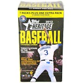 2012 Topps Heritage Baseball 8-Pack Blaster Box