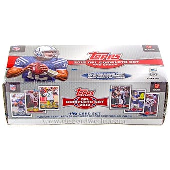 2012 Topps Hobby Factory Set Football (Box)