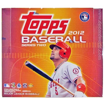 2012 Topps Series 2 Baseball Jumbo Box