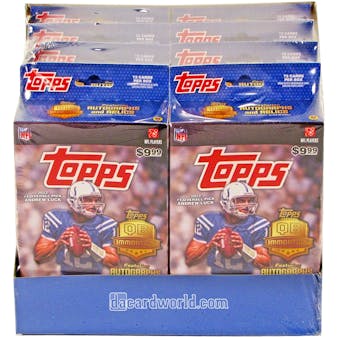 2012 Topps Football Retail Hanger Pack Box (8 Packs)