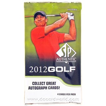 2012 Upper Deck SP Authentic Golf Hobby Pack
