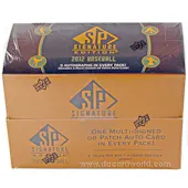 2012 Upper Deck SP Signature Edition Baseball Hobby Box (Reed Buy)