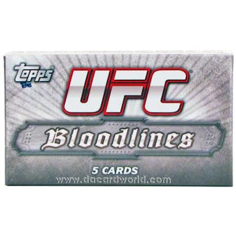 2012 Topps UFC Bloodlines Hobby Mini-Box (Pack)