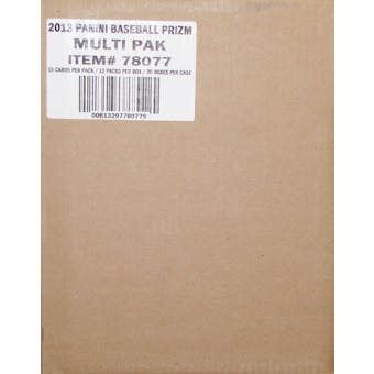 2013 Panini Prizm Baseball SUPER Value Rack Pack 20-Box Case (Contains Blue Pulsar Prizm Packs)
