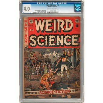 Weird Science #13 CGC 4.0 (C-OW) *1301311006*