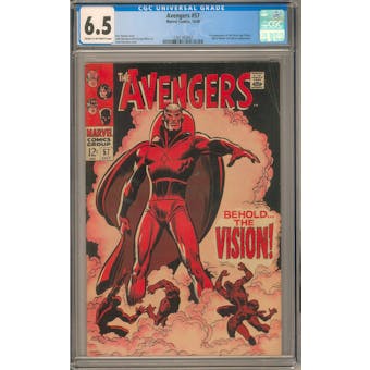 Avengers #57 CGC 6.5 (C-OW) *1301362007*