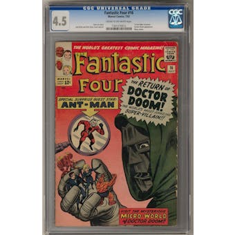 Fantastic Four #16 CGC 4.5 (C-OW) *1301370012*