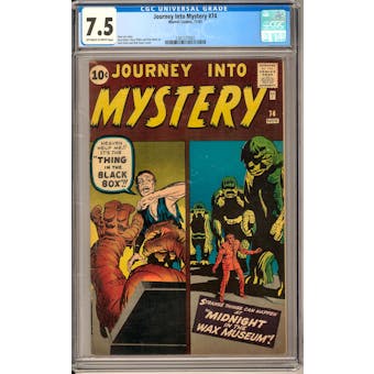 Journey Into Mystery #74 CGC 7.5 (OW-W) *1301377001*
