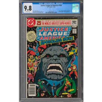 Justice League of America #184 CGC 9.8 (OW) *1301377010*