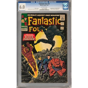 Fantastic Four #52 CGC 6.0 (OW) *1301379006*