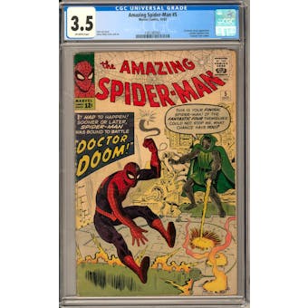 Amazing Spider-Man #5 CGC 3.5 (OW) *1301387001*
