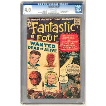 Fantastic Four #7 CGC 4.0 (OW) *1301391014*