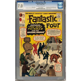 Fantastic Four #15 CCG 7.0 (OW-W) *1301393004*