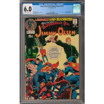 Superman's Pal Jimmy Olsen #135 CGC 6.0 (OW-W) *1301394005*