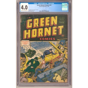 Green Hornet Comics #21 CGC 4.0 (C-OW) *1301396010*