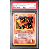 Pokemon Gym Challenge Blaine's Charizard 2/132 PSA 7