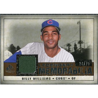 2008 Upper Deck SP Legendary Cuts Legendary Memorabilia Copper #BW Billy Williams /75