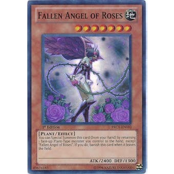 Yu-Gi-Oh Limited Edition Tin Single Fallen Angel of Roses Super Rare 3x Lot