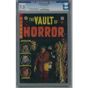 Vault Of Horror #38 CGC 7.5 (OW-W) *1304566002*