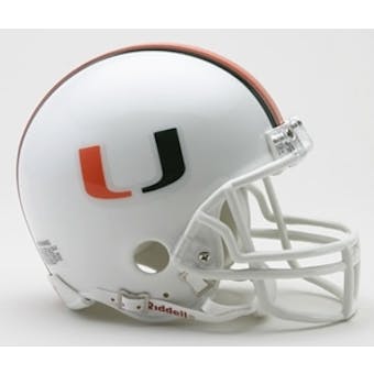 University of Miami Authentic Full Size Football Helmet