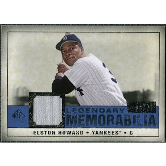 2008 Upper Deck SP Legendary Cuts Legendary Memorabilia Dark Blue #EH Elston Howard /25