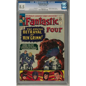 Fantastic Four #41 CGC 8.5 (OW-W) *1306541011*