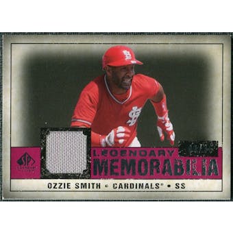 2008 Upper Deck SP Legendary Cuts Legendary Memorabilia Red #OS Ozzie Smith /35