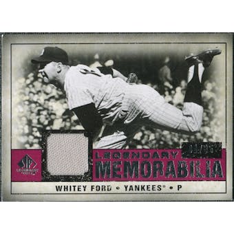 2008 Upper Deck SP Legendary Cuts Legendary Memorabilia Red #WF Whitey Ford /35