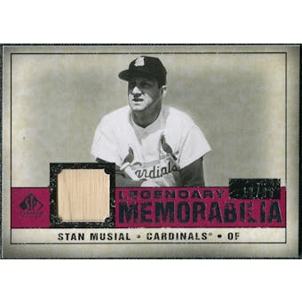 2008 Upper Deck SP Legendary Cuts Legendary Memorabilia Red #SM Stan Musial /35