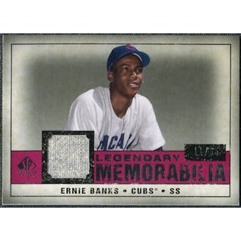 2008 Upper Deck SP Legendary Cuts Legendary Memorabilia Red #EB Ernie Banks /35