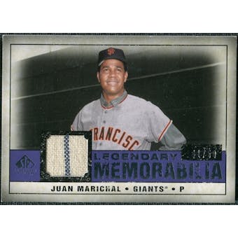 2008 Upper Deck SP Legendary Cuts Legendary Memorabilia Violet Parallel #JM Juan Marichal /50