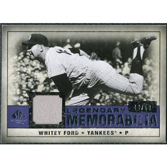 2008 Upper Deck SP Legendary Cuts Legendary Memorabilia Violet #WF Whitey Ford 44/50