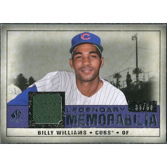 2008 Upper Deck SP Legendary Cuts Legendary Memorabilia Violet #BW Billy Williams /50