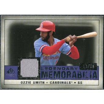 2008 Upper Deck SP Legendary Cuts Legendary Memorabilia Violet #OS2 Ozzie Smith /50