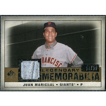 2008 Upper Deck SP Legendary Cuts Legendary Memorabilia #JM Juan Marichal /99