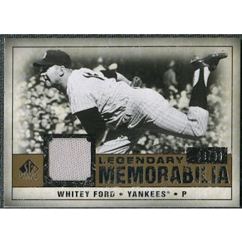2008 Upper Deck SP Legendary Cuts Legendary Memorabilia #WF Whitey Ford /99
