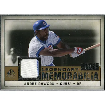 2008 Upper Deck SP Legendary Cuts Legendary Memorabilia #AD Andre Dawson /99