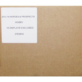 2013-14 In The Game Heroes & Prospects Hockey Hobby 10-Box Case