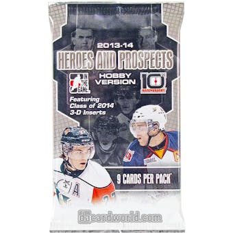 2013-14 In The Game Heroes & Prospects Hockey Hobby Pack