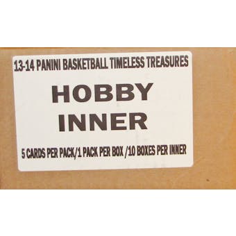2013/14 Panini Timeless Treasures Basketball Hobby 10-Box Case