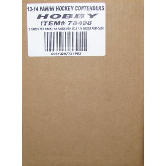 2013-14 Panini Contenders Hockey Hobby 14-Box Case