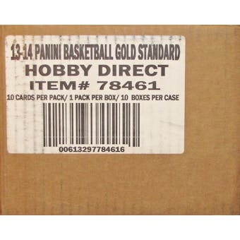 2013/14 Panini Gold Standard Basketball Hobby 10-Box Case