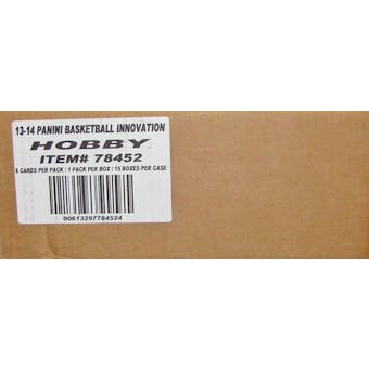 2013/14 Panini Innovation Basketball Hobby 15-Box Case