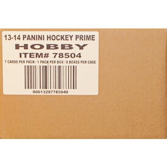 2013-14 Panini Prime Hockey Hobby Case - DACW Live 28 Spot Random Team Break