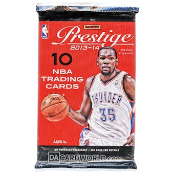 2013/14 Panini Prestige Basketball Retail Pack