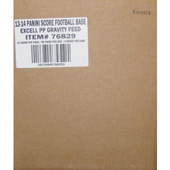2013 Score Football Retail Super 48-Pack 6-Box Case