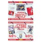 2013-14 Score Hockey 36-Pack Box (Lot of 4)