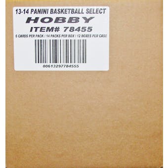 2013/14 Panini Select Basketball Hobby 12-Box Case