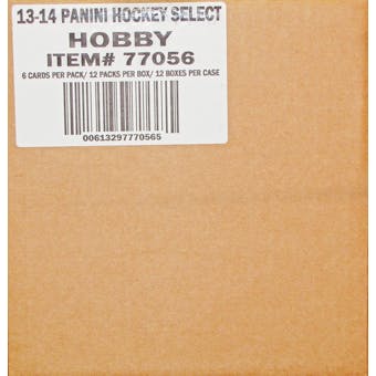 2013-14 Panini Select Hockey Hobby 12-Box Case - DACW Live 30 Team Random Case Break