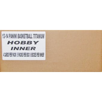 2013/14 Panini Titanium Basketball Hobby 8-Box Case